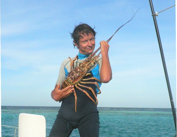 48- Pascal et sa langouste de 3kg 